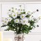 2 PCS Artificial Silk Daisy Flower Bouquet for Home Table Centerpieces Arrangement Decoration, White